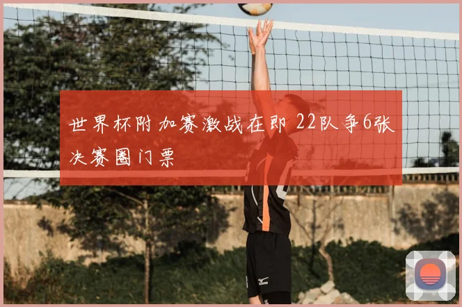 世界杯附加赛激战在即 22队争6张决赛圈门票