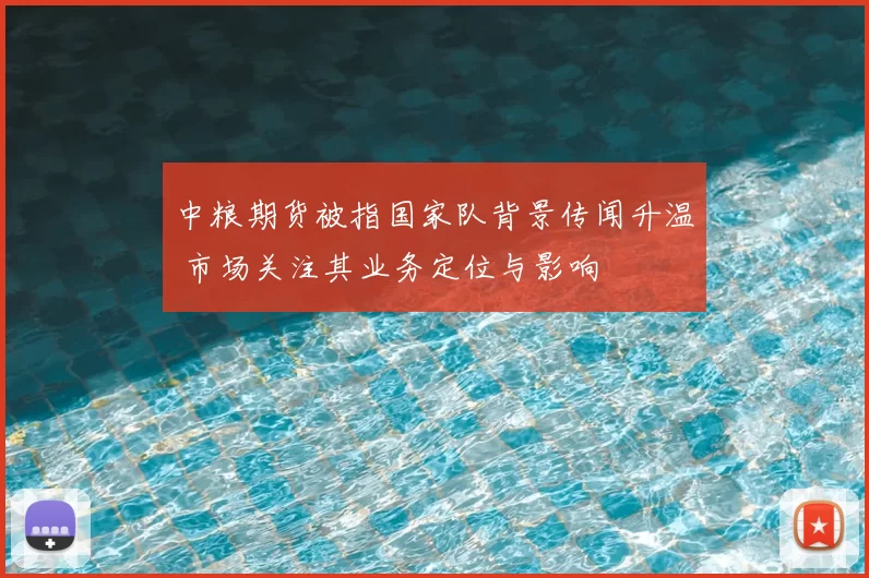 中粮期货被指国家队背景传闻升温 市场关注其业务定位与影响